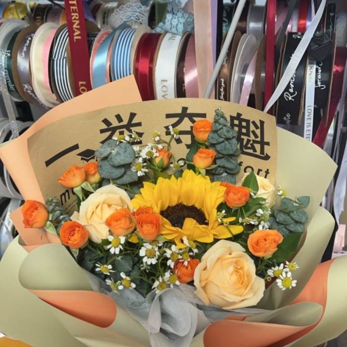 大理巍山县送高考生什么花